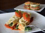 Κρέπες με σπανάκι και μανιτάρια Κρέπες με σπανάκι κ μανιτάρια