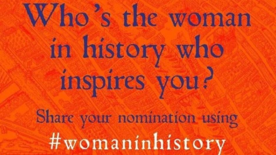#WomanInHistory