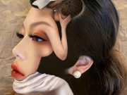 Απίστευτες οφθαλμαπάτες με καμβά το πρόσωπο της καλλιτέχνιδος μέικ απ Mimi Choi Απίστευτες οφθαλμαπάτες με καμβά το πρόσωπο της καλλιτέχνιδος μέικ απ Mimi Choi